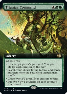 Titania's Command (Extended Art) (349) (BRO)