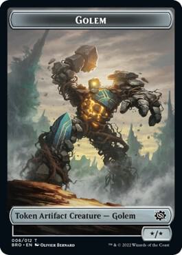 Golem Token (6) (BRO)