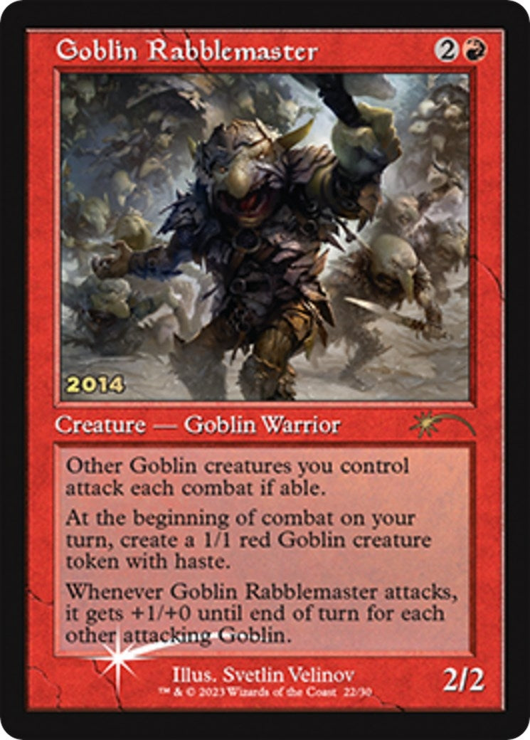 Goblin Rabblemaster (22) (30A-P)