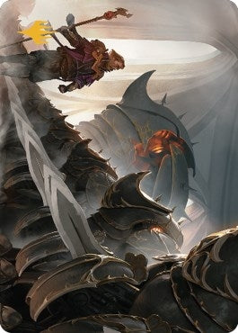 Mass Production Art Card (Gold-Stamped Planeswalker Symbol) (1) (ASBRO)