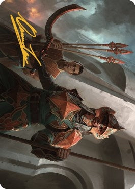 Siege Veteran Art Card (Gold-Stamped Signature) (3) (ASBRO)