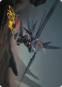 Steel Seraph Art Card (Gold-Stamped Signature) (6) (ASBRO)
