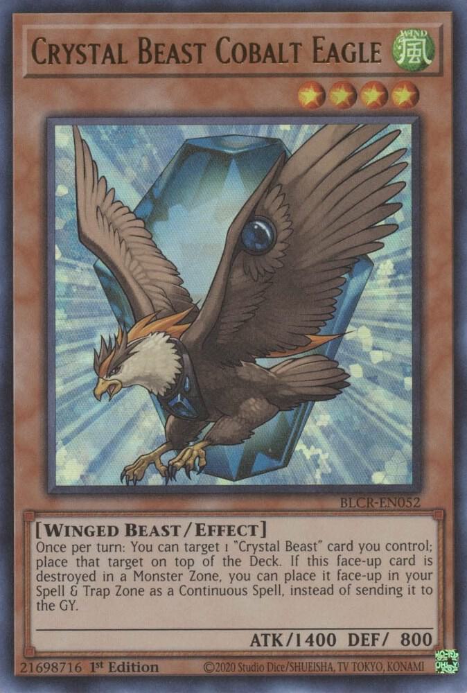 Crystal Beast Cobalt Eagle (BLCR-EN052) (BLCR)