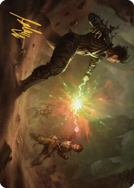 Brotherhood's End Art Card (Gold-Stamped Signature) (19) (ASBRO)