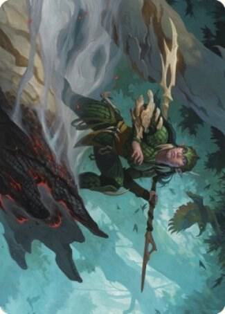 Gwenna, Eyes of Gaea Art Card (25) (ASBRO)