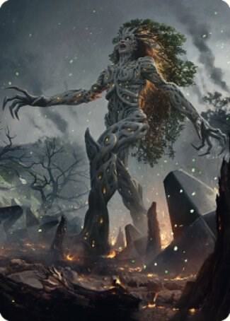 Titania, Gaea Incarnate Art Card (27) (ASBRO)
