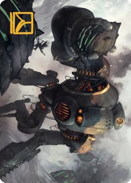 Rust Goliath Art Card (Gold-Stamped Signature) (29) (ASBRO)