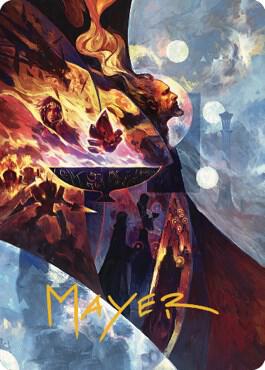 Urza's Command Art Card (Gold-Stamped Signature) (31) (ASBRO)