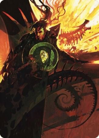 Mishra's Command Art Card (33) (ASBRO)