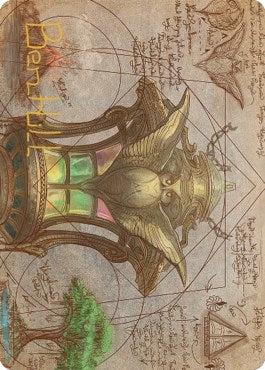 Chromatic Lantern Art Card (Gold-Stamped Signature) (57) (ASBRO)