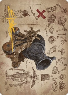 Goblin Charbelcher Art Card (Gold-Stamped Signature) (60) (ASBRO)