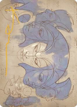 Helm of the Host Art Card (Gold-Stamped Signature) (61) (ASBRO)