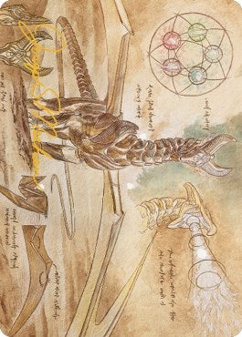 Ramos, Dragon Engine Art Card (Gold-Stamped Signature) (74) (ASBRO)