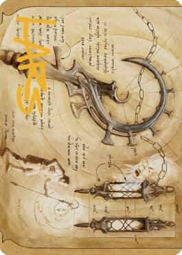 Soul-Guide Lantern Art Card (Gold-Stamped Signature) (78) (ASBRO)