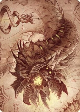 Wurmcoil Engine Art Card (81) (ASBRO)