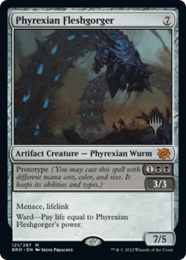Phyrexian Fleshgorger (121) (PPBRO)