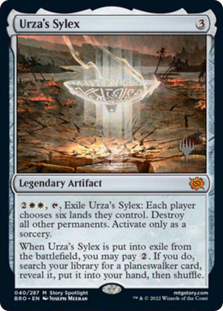 Urza's Sylex (40) (PPBRO)
