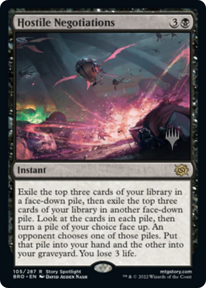 Hostile Negotiations (105) (PPBRO)