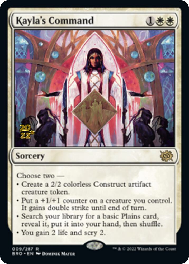 Kayla's Command (9) (PRE)