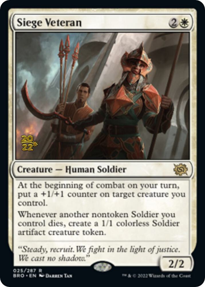 Siege Veteran (25) (PRE)