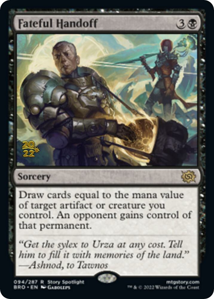 Fateful Handoff (94) (PRE)