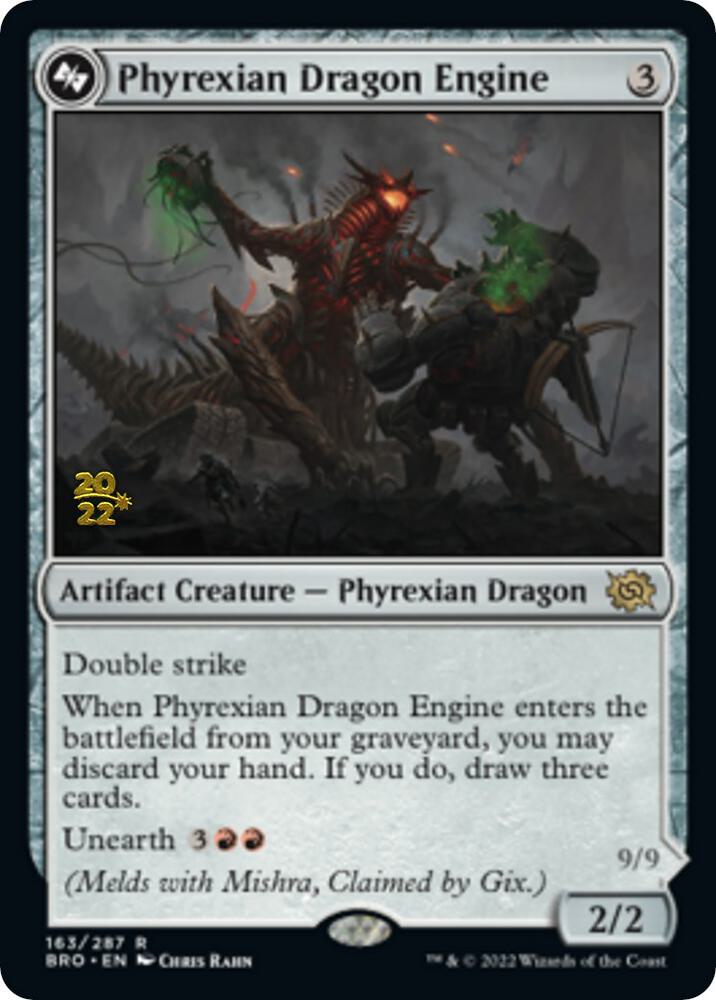 Phyrexian Dragon Engine (163) (PRE)