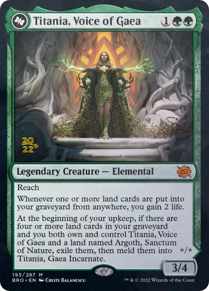 Titania, Voice of Gaea (193) (PRE)