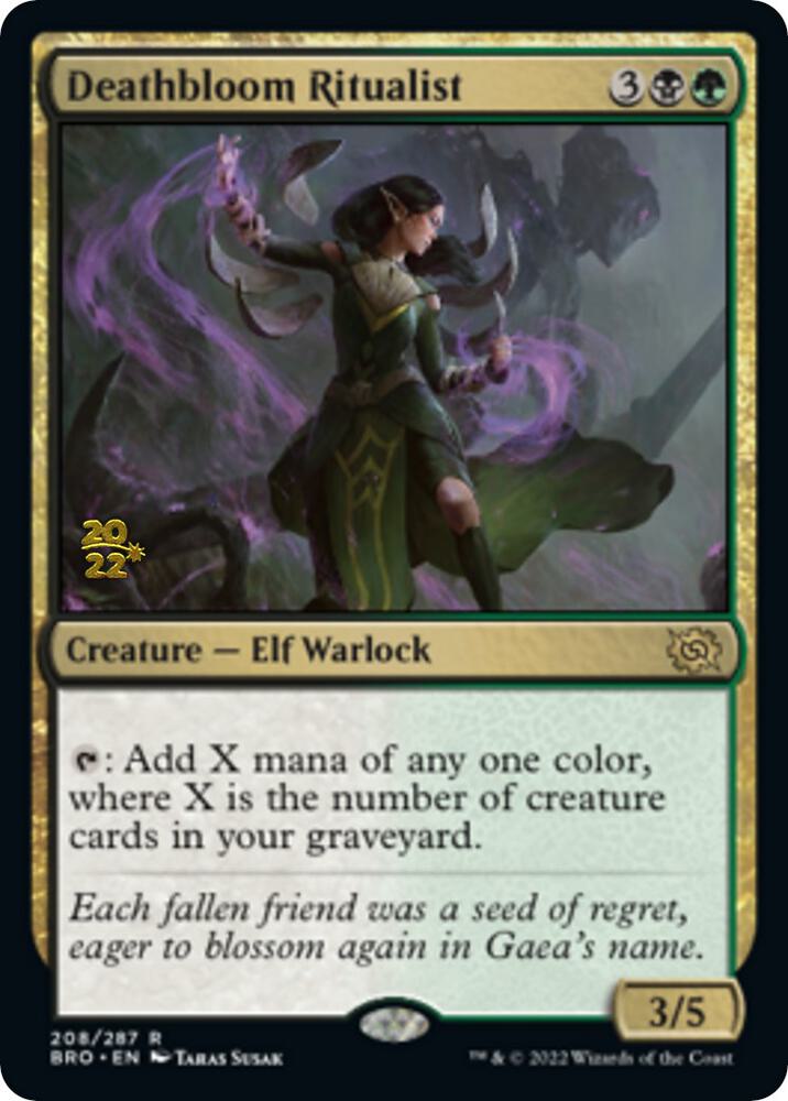 Deathbloom Ritualist (208) (PRE)