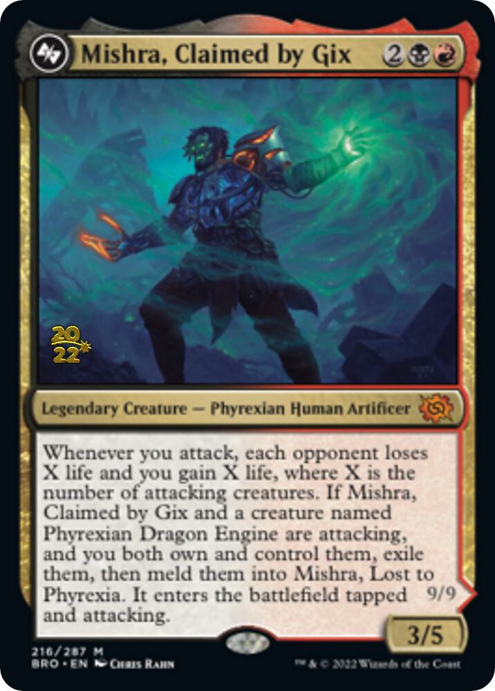 Mishra, Claimed by Gix (216) (PRE)