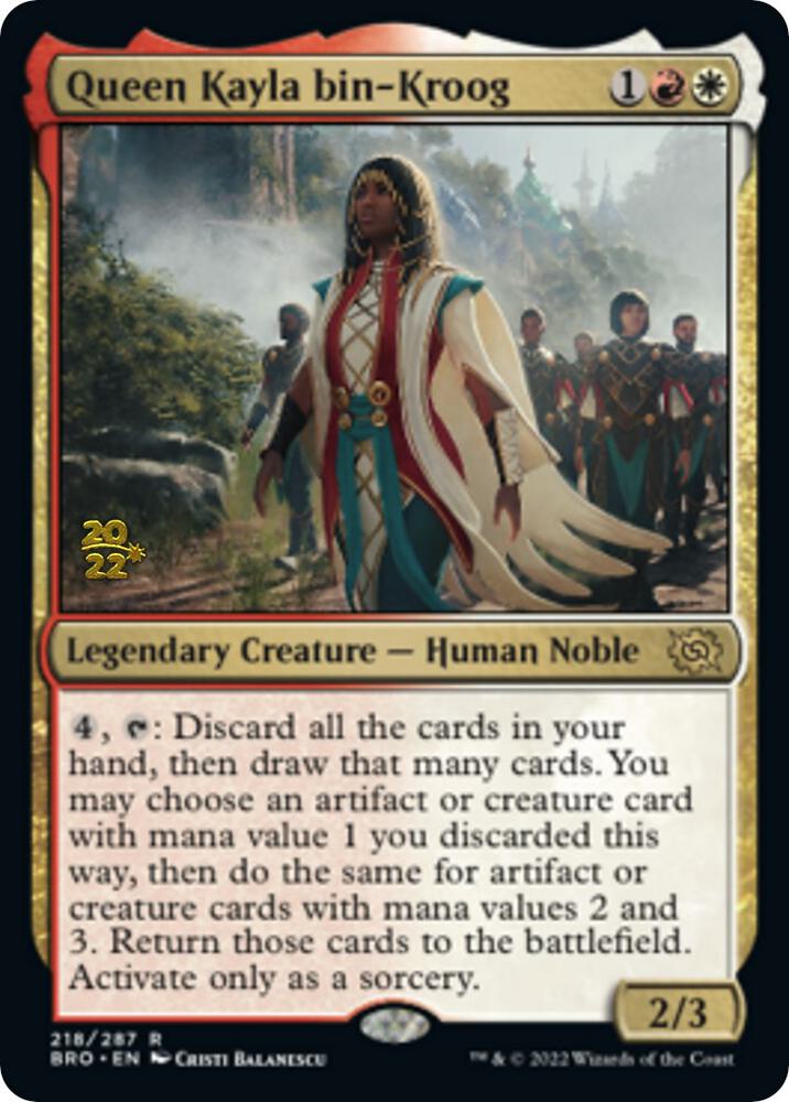 Queen Kayla bin-Kroog (218) (PRE)