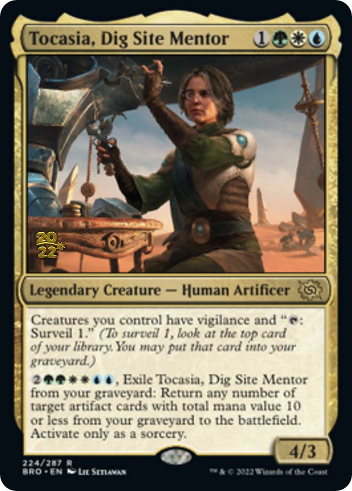 Tocasia, Dig Site Mentor (224) (PRE)