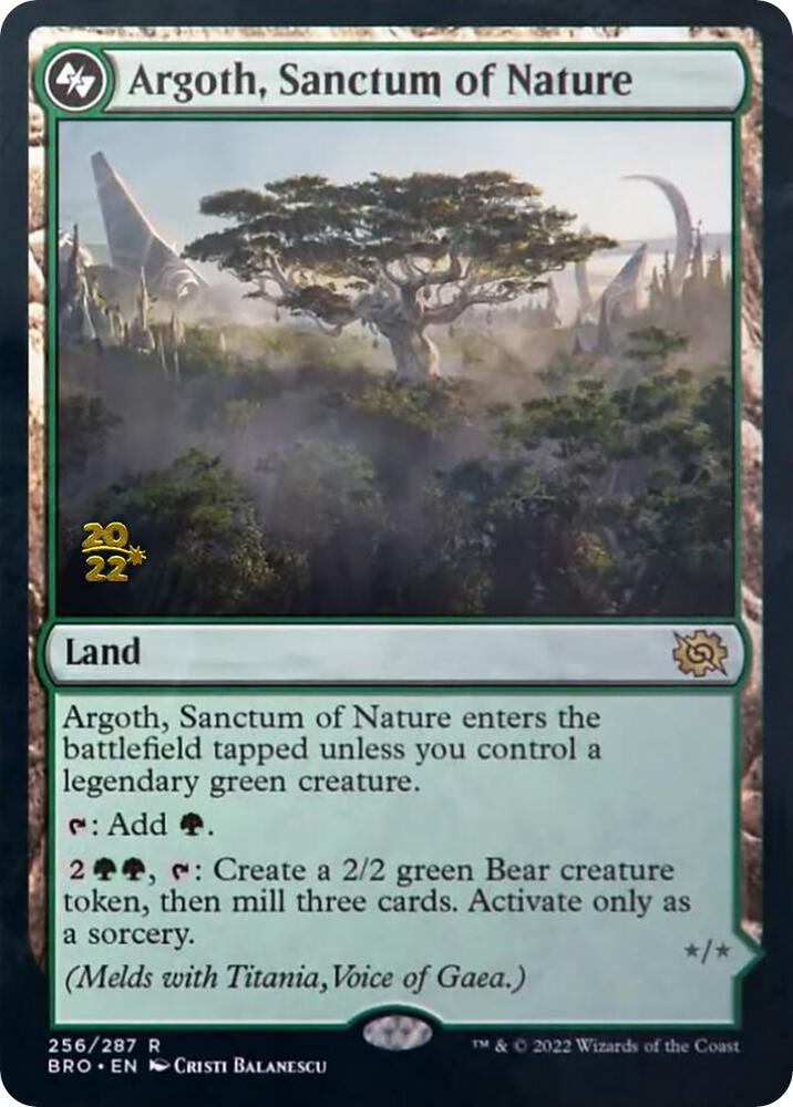 Argoth, Sanctum of Nature (256) (PRE)
