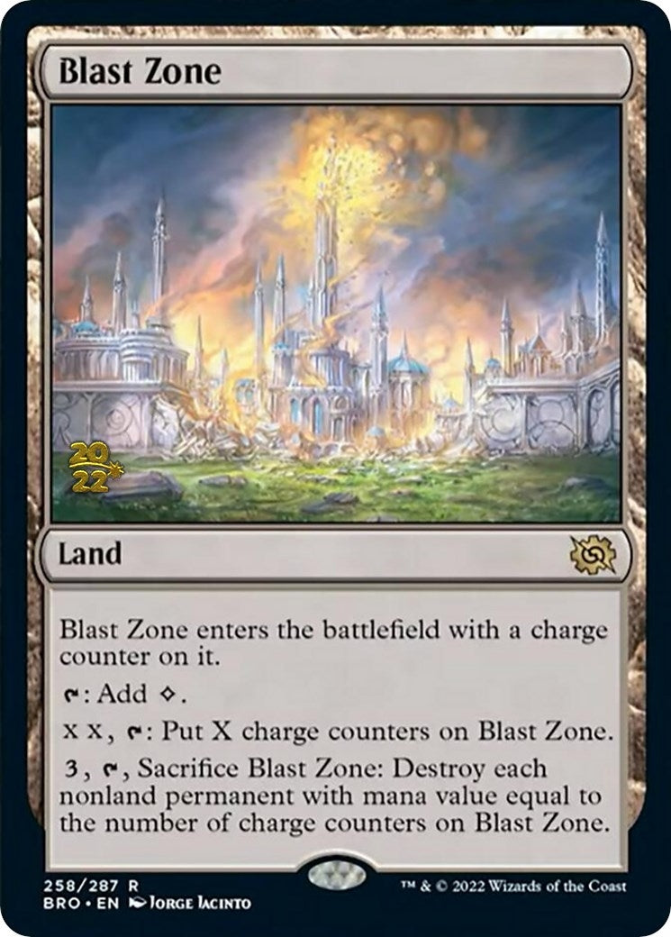 Blast Zone (BRO) (258) (PRE)
