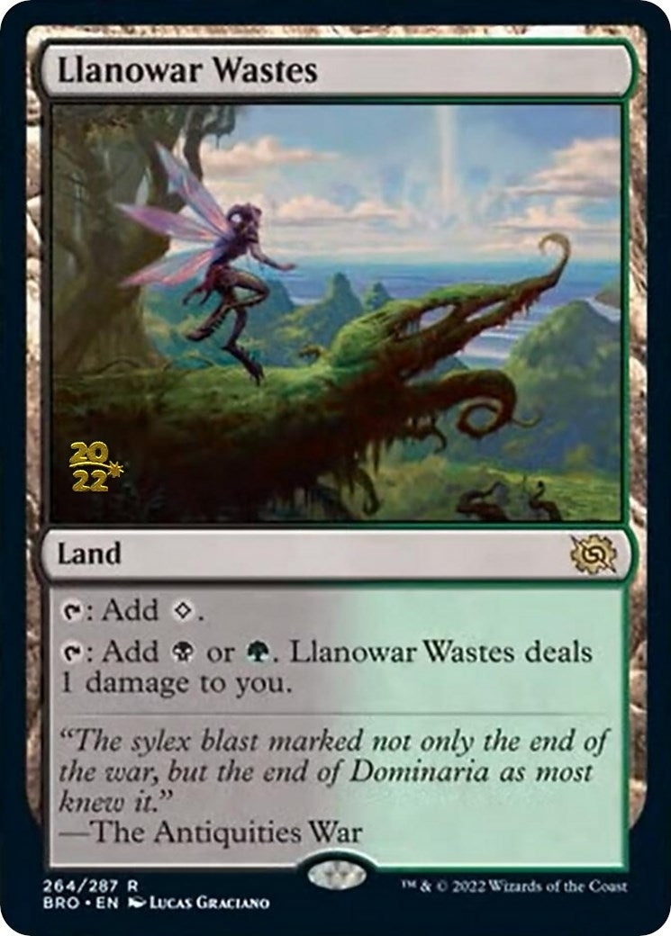 Llanowar Wastes (264) (PRE)