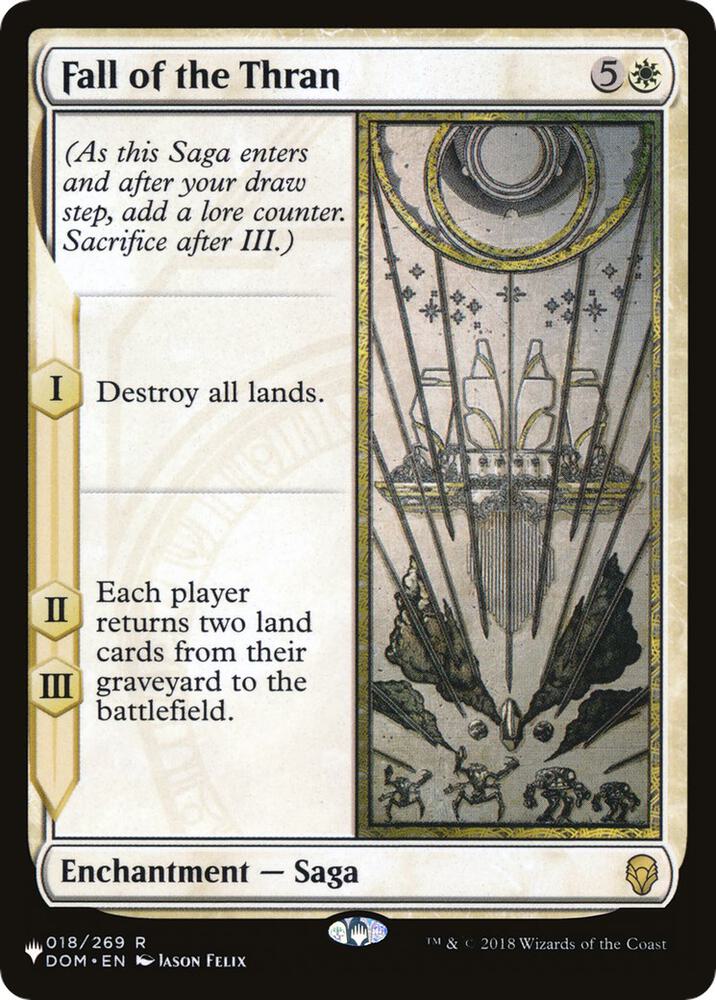Fall of the Thran (018/269) (LIST)