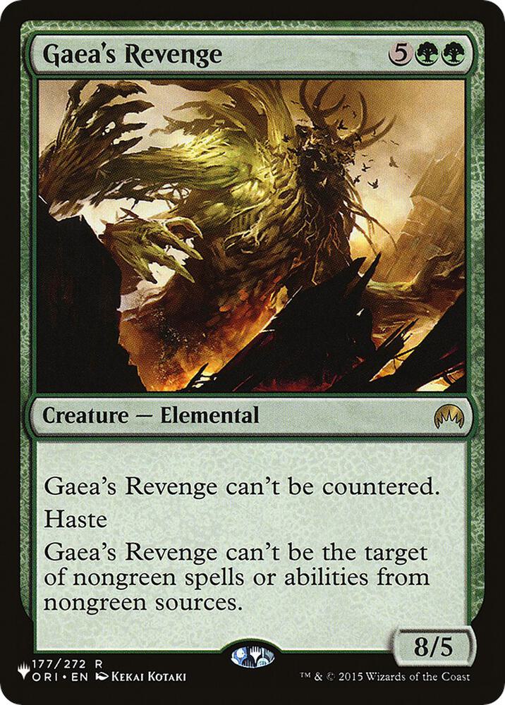Gaea's Revenge (177/272) (LIST)