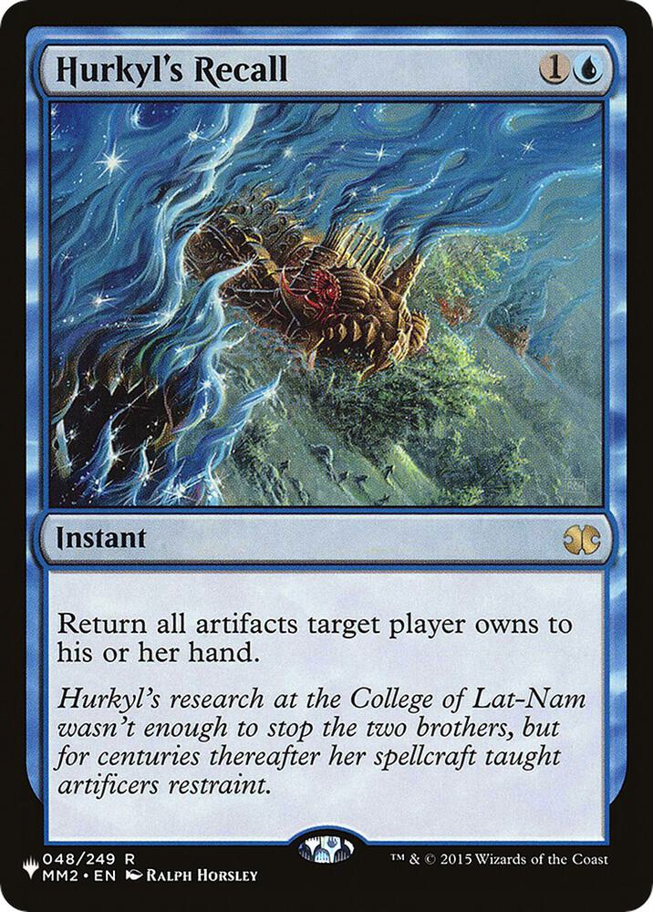 Hurkyl's Recall (048/249) (LIST)