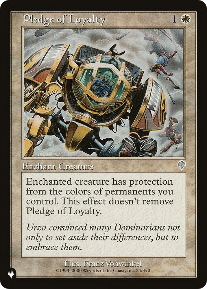 Pledge of Loyalty (24/350) (LIST)