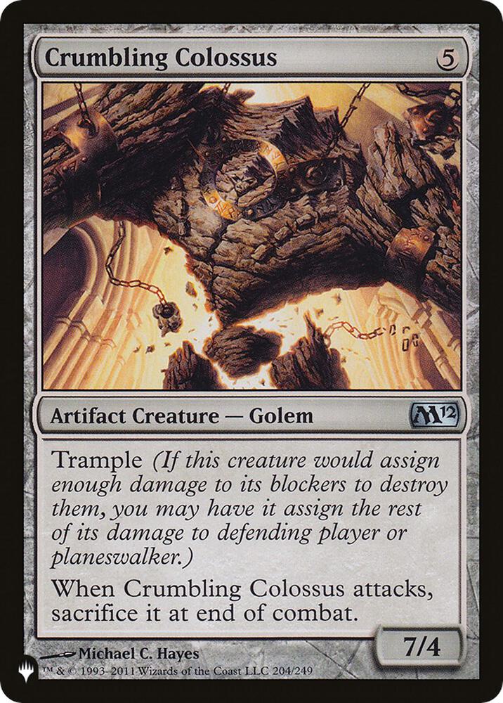 Crumbling Colossus (204/249) (LIST)