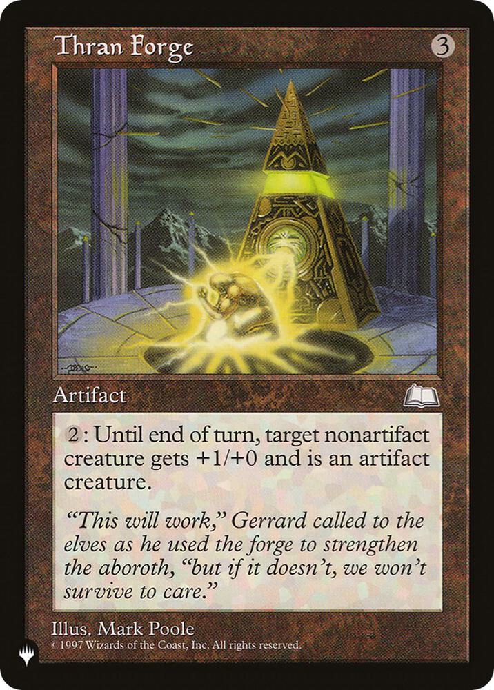Thran Forge (LIST)