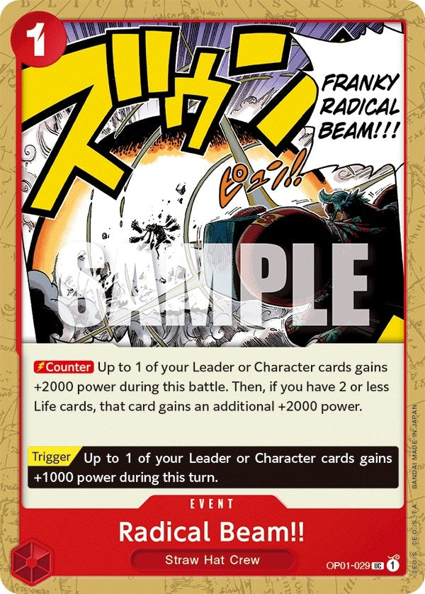 Radical Beam!! (OP01-029) (OP01)