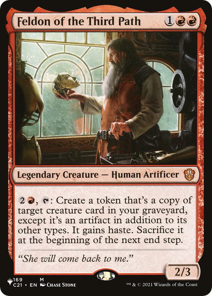 Feldon of the Third Path (169/081) (LIST)