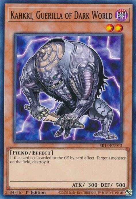 Kahkki, Guerilla of Dark World (SR13-EN013) (SR13)