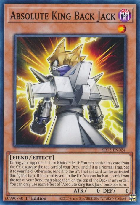 Absolute King Back Jack (SR13-EN024) (SR13)