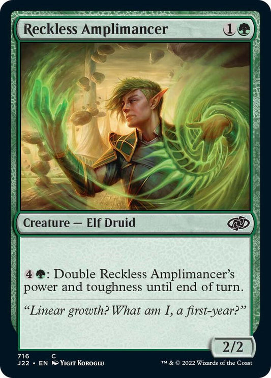 Image for Reckless Amplimancer (716) (J22) - Magic: The Gathering