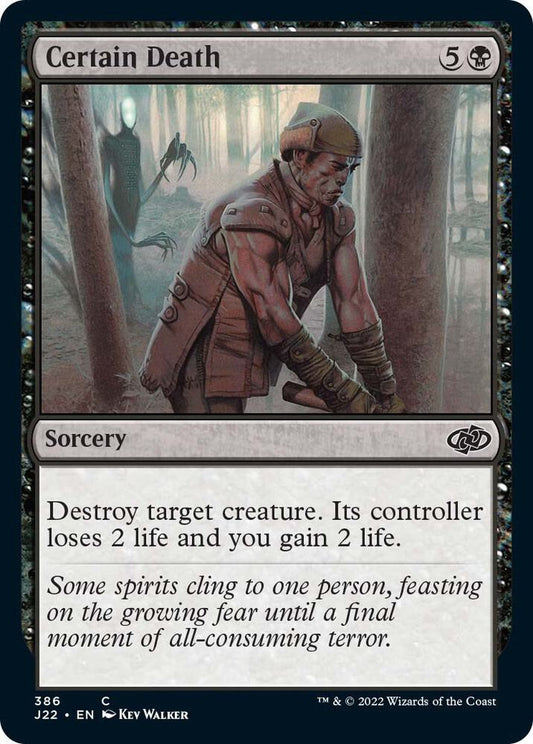 Image for Certain Death (386) (J22) - Magic: The Gathering