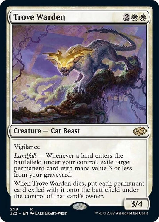 Image for Trove Warden (259) (J22) - Magic: The Gathering