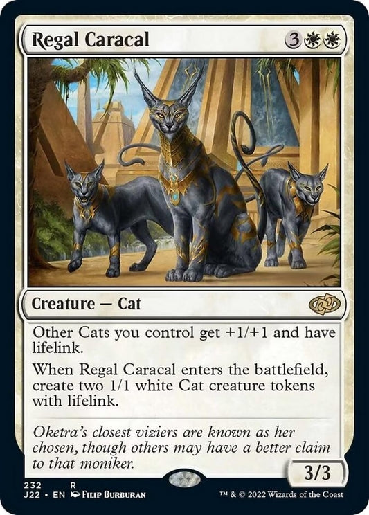 Image for Regal Caracal (232) (J22) - Magic: The Gathering