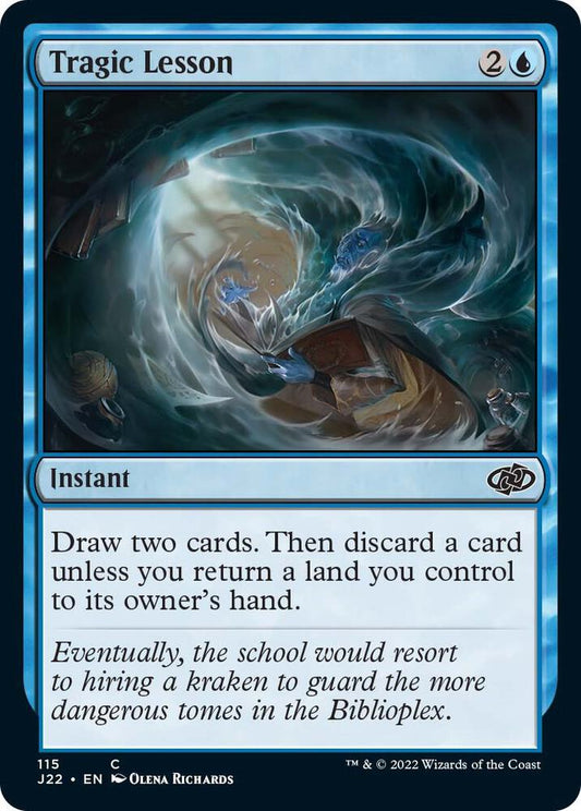 Image for Tragic Lesson (115) (J22) - Magic: The Gathering