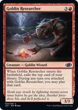 Image for Goblin Researcher (34) (J22) - Magic: The Gathering